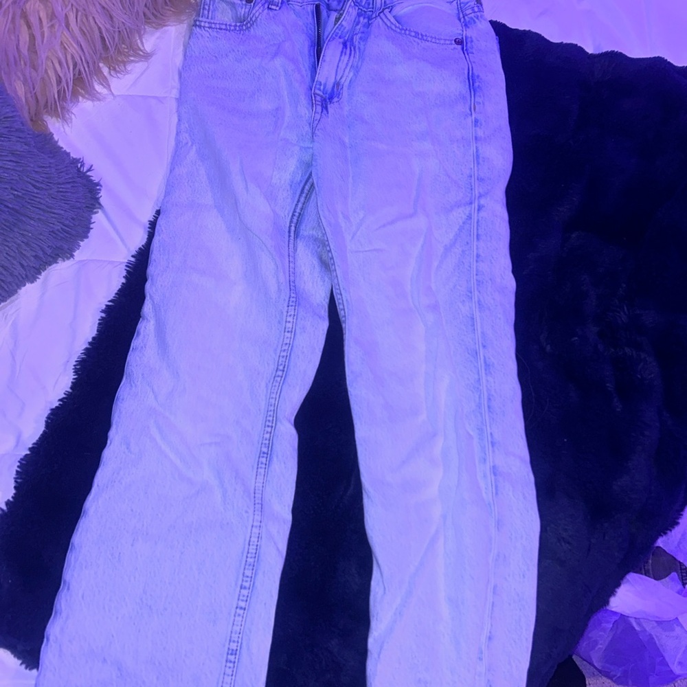 Aeropostale Blue Flare Wide Leg Jeans